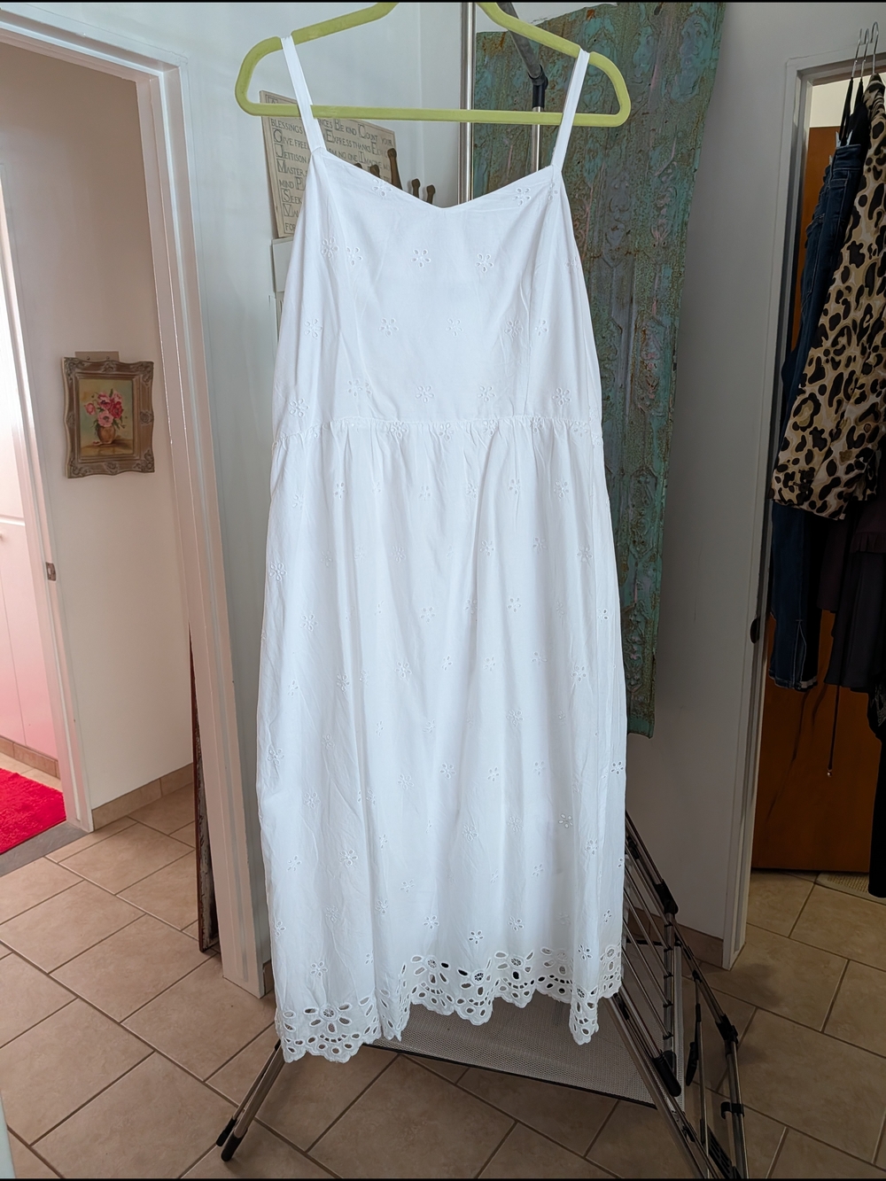 Old Navy Smocked Eyelet Sundress